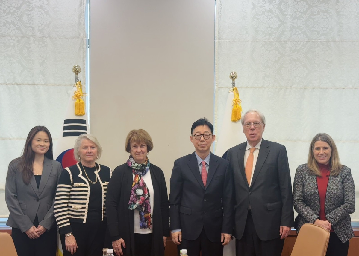 ▲박윤주 외교부 제1차관은 방한 중인 미국 외교정책위원회(NCAFP) 대표단과 30일 면담했다. (외교부)