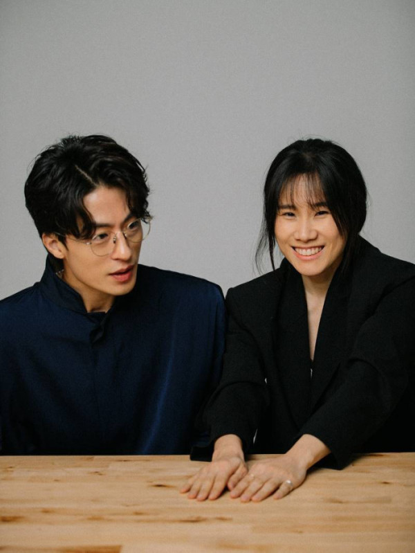 ▲배우 구교환, 이옥섭 감독(사진출처=평창국제평화영화제 )