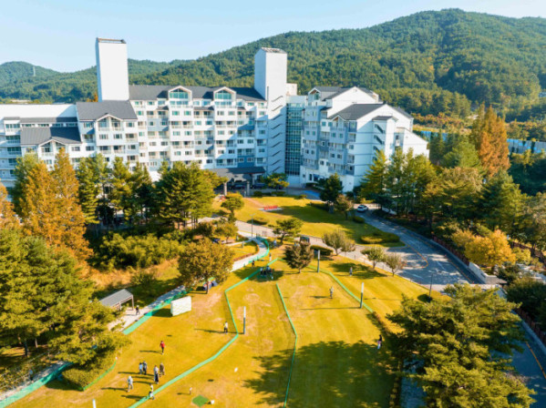 ▲금호설악리조트 파크골프장 전경(사진출처=금호리조트)