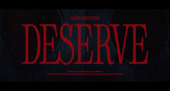 ▲베이비몬스터 'DESERVE' 스틸컷(사진출처=YG엔터테인먼트)