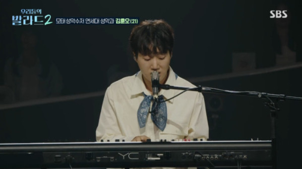 ▲'우리들의 발라드2' 김훈오(사진=SBS 방송화면 캡처)