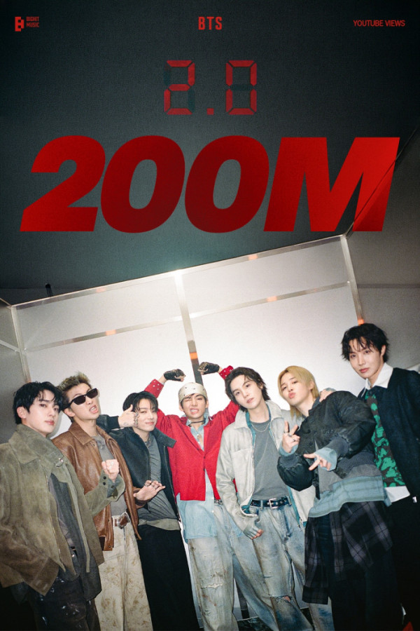 ▲방탄소년단 '2.0' 2억 뷰(사진출처=빅히트뮤직(하이브))