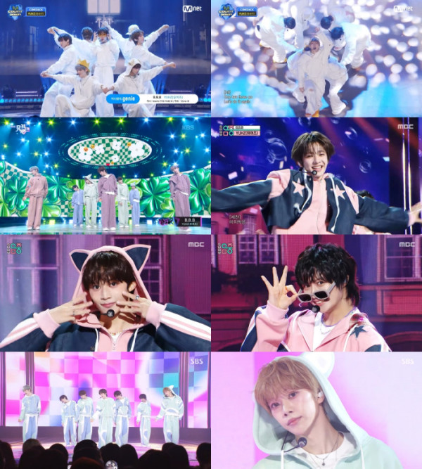 ▲유어즈(사진출처 = Mnet ‘엠카운트다운’, KBS 2TV ‘뮤직뱅크’, MBC ‘쇼! 음악중심’, SBS ‘인기가요’)