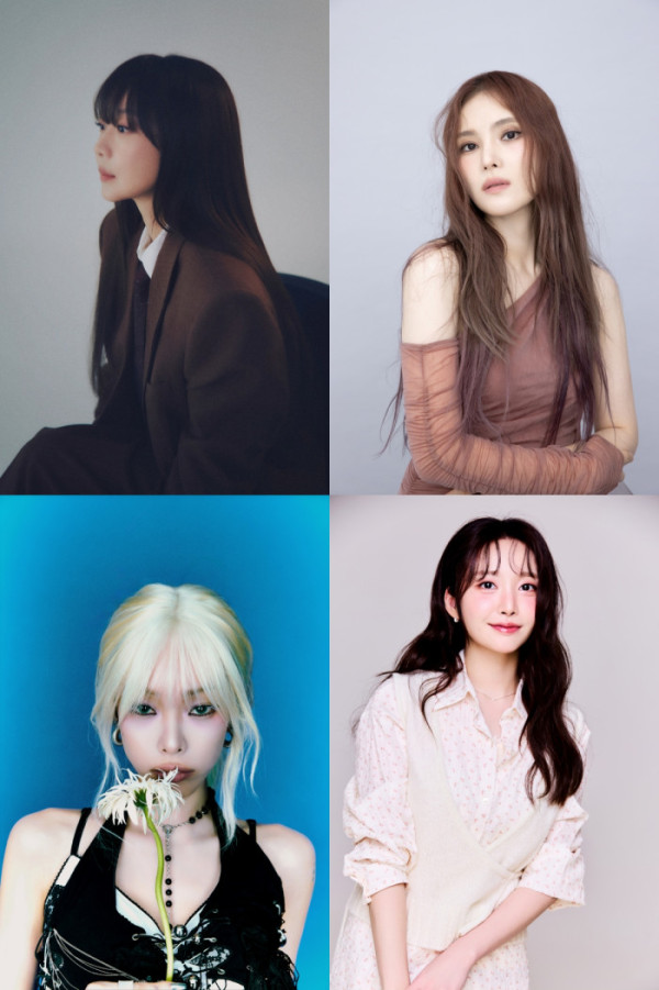 ▲양파·거미·헤이즈·펀치(사진출처=각 소속사 )