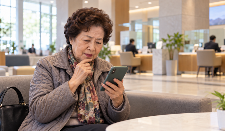 앱 은행 시대, 고령층 상담은 어디서