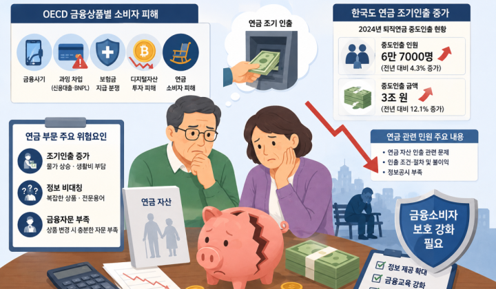 노후자금 먼저 쓰는 중장년, 연금 고갈 위험