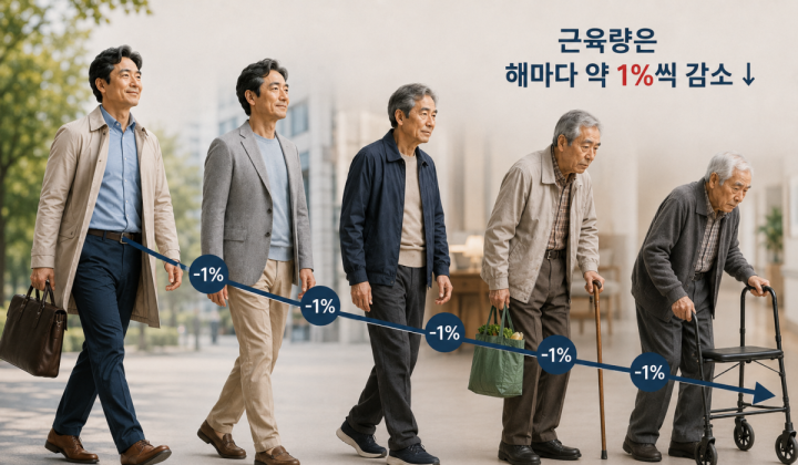노후 건강, 질병보다 매일의 습관을 진단한다