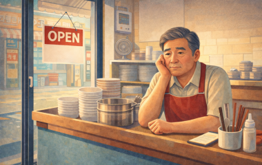 시니어 자영업자 생존 위한 버티기 중 '경북 위험'