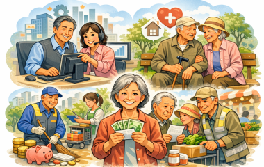 노인 일자리 ‘근로 의지’ 최고인 연령대는?