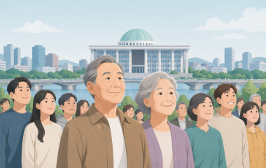 '실버 민주주의 시대' 60대 이상 유권자 첫 역전
