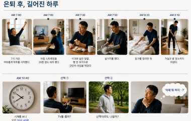 은퇴 후 남는 시간 “오늘 뭐 하지?”
