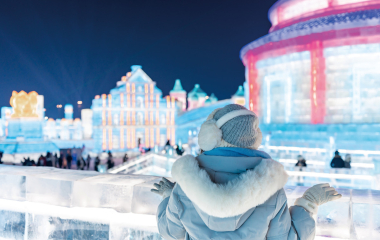 '얼음 왕국의 겨울' 중국 하얼빈 국제빙설제